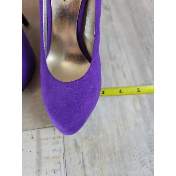 XAppeal Purple Jawbreaker Size 6 Microfiber Platform Stilleto  Pump - Picture 7 of 12